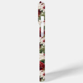 rustieke kerstbloemen bladeren patroon Case-Mate iPhone case (Achterkant / Links)