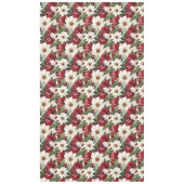 rustieke kerstbloemen bladeren Pattern Tafelkleed (Voorkant)