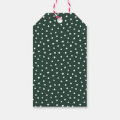 Rustieke Kerstboom  Cadeaulabel (Achterkant)