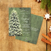 Rustieke Kerstboom Groene Vakantie Party Budget