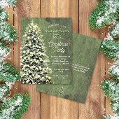 Rustieke Kerstboom Groene Vakantie Party Budget