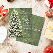 Rustieke Kerstboom Groene Vakantie Party Budget