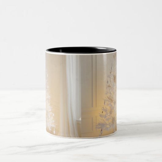 Rustieke kerstboom Mok (Center)