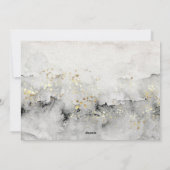 Rustieke Kerstboom Waterverf Foto Kerstkaart (Achterkant)