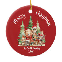 RUSTIEKE KERSTBOSSEN DIEREN