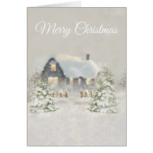 Rustieke Kerstcabine Winter Zonnehout