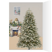 Rustieke Kerstcabine Winter Zonnehout (Binnen (Links))