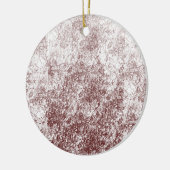Rustieke Kerstdraad Versierde Kerstbal Cadeau Keramisch Ornament (Links)