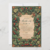 Rustieke Kerstfeest met Hulst Kaart (Voorkant)