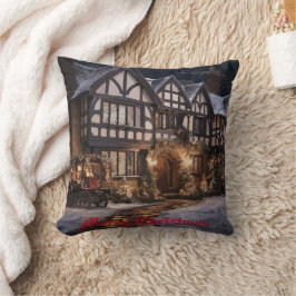 Rustieke Kerstmagie Kussen