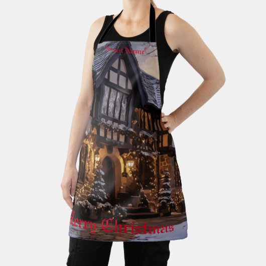 Rustieke Kerstmagie Schort (Insitu)