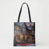 Rustieke Kerstmagie Tote Bag (Voorkant)