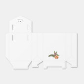 Rustieke Kerstmis Groen Spice Bruiloft Bedankdoosjes (Uitgevouwen)