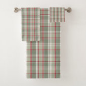 Rustieke Kerstmis Plaid Bad Handdoek (Insitu)
