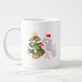 Rustieke Kerstmok – Gezellige Holiday Heet Chocola Grote Koffiekop