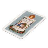 Rustieke Kerststal Christelijke Kerst Magneet (Linkerzijde)