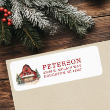 Rustieke Kerststal Retouradres