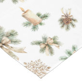 Rustieke Kersttafel Runner Lange Tafelloper (Hoek)