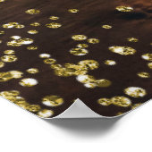 Rustieke kerstvakantie welkomstbord poster (Hoek)