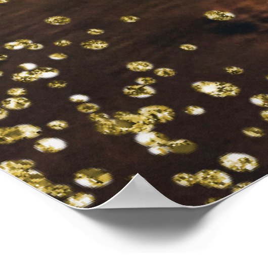 Rustieke kerstvakantie welkomstbord poster (Hoek)