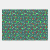 Rustieke kerstvibes inpakpapier vel (Voorkant 3)