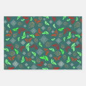 Rustieke kerstvibes inpakpapier vel (Voorkant 2)