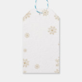 Rustieke Kerstwaardering Leraar Gift Labels Cadeaulabel (Achterkant)