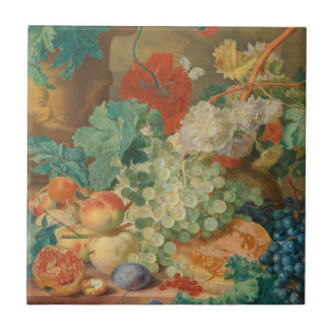 Rustieke Keuken Kunst Vintage Fruit Bloem Print Tegeltje