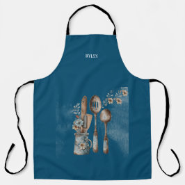 Rustieke keukengerei Modern Monogram Schort
