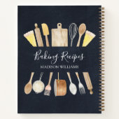 Rustieke Keukengerei Zwart Bakken Recept Boek (Achterkant)