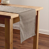Rustieke Khaki burlap land chique tafel loper (Voorbeeld)