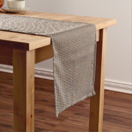 Rustieke Khaki burlap land chique tafel loper