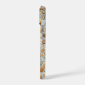 Rustieke kiezelsteenmuur  iPhone 15 case (Linkerkant)