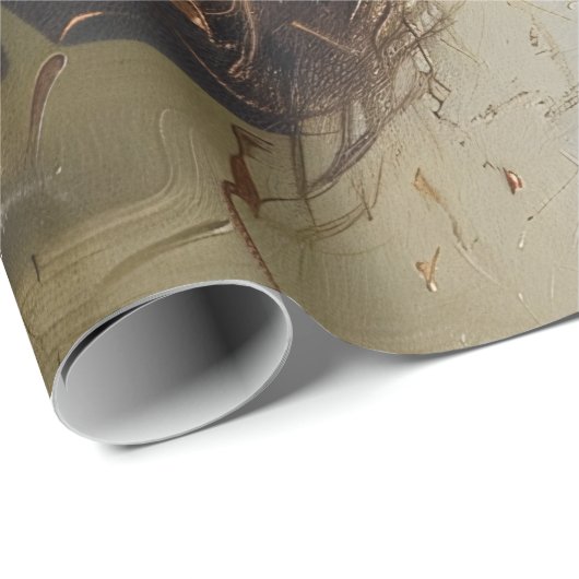 Rustieke kip en Nest Decoupage Cadeaupapier (Rol Hoek)