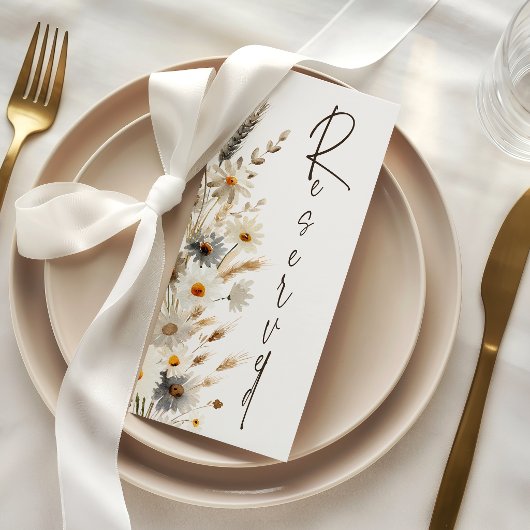 Rustieke Kip Huwelijksgast Gereserveerde Zitplaats Menu