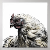 Rustieke kip minimalistische moderne landelijke bo poster (Voorkant)