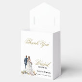 Rustieke klassieke Boho bloemenbruiloft Bedankdoosjes (Geopend)