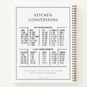  rustieke klassieke familierecepten notitieboek (Achterkant)