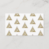 Rustieke Kleine Camper Baby shower Display Douche Informatiekaartje (Achterkant)