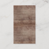 Rustieke Kleine Pompoen Baby shower Luier Raffle Informatiekaartje (Achterkant)