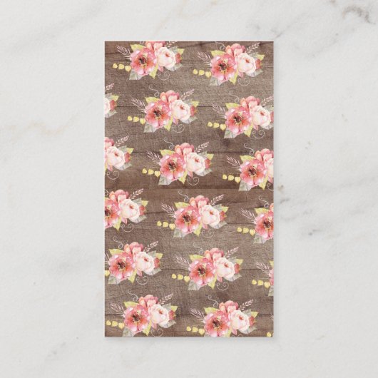 Rustieke Kleine Pompoen Baby shower Luier Raffle Informatiekaartje (Achterkant)