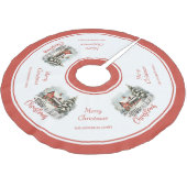 Rustieke kleine stad kerst boerderij kerstboom rok (Gekanteld)