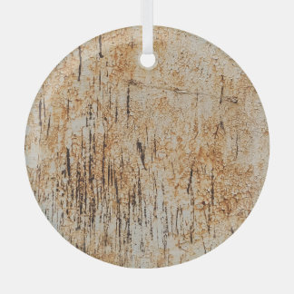 Rustieke kleuren verstrengelen in gecorrodeerde me glas ornament