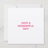 Rustieke kleurrijke kunstbloemen Happy Birthday Na Kaart (Achterkant)