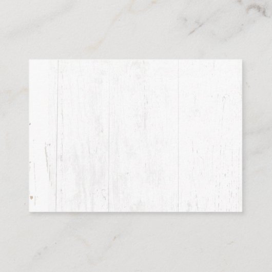 Rustieke Koe schedel Boho Blush Roze Waterverf Blo Informatiekaartje (Achterkant)