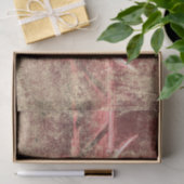 Rustieke Koe Schedel Bruin Beige Textuur Grunge Tissuepapier (Geschenk)