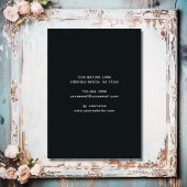 Rustieke Koe schedel Floral Boho Western Visitekaartje