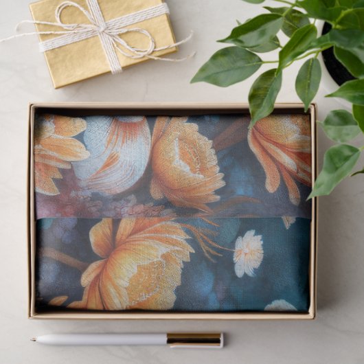  rustieke koi vis decoupage tissuepapier (Geschenk)