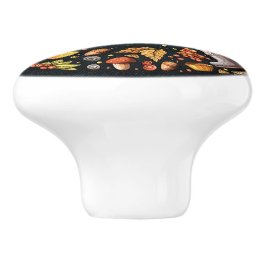 Rustieke Koloniale Decor Lade / Kabinet Knobs Keramische Knop (Zijkant)