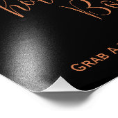 Rustieke koper bruin zwart esdoorn fotocabine foto afdruk (Hoek)